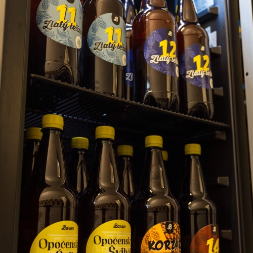 Galerie potravináře Opočenský pivovar Baron