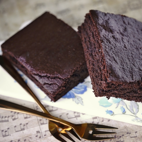 Bezlepkové čokoládové brownies s vlašskými ořechy