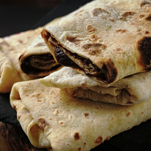 Bramborová placka na peci