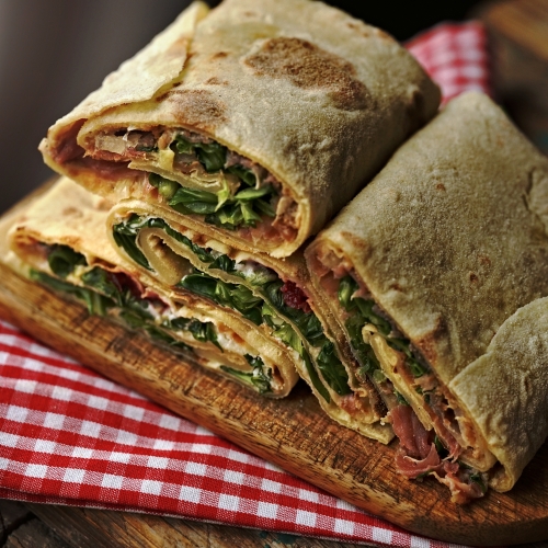 Bramborová placka na peci