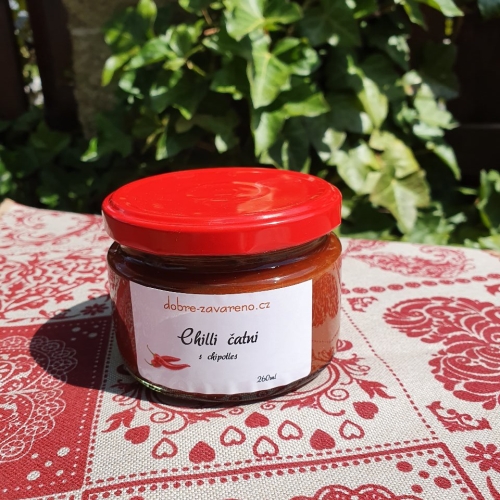 Chilli čatni s chipotles