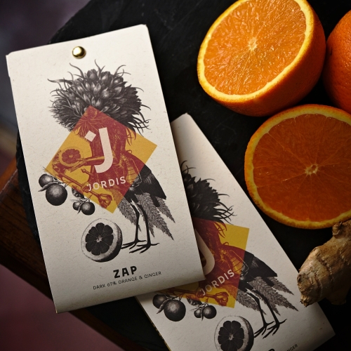 Čokoláda se zázvorem a pomerančem