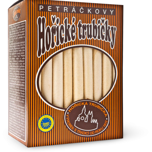 Hořické trubičky - Oplatky plněné kakaovým krémem s ořechy