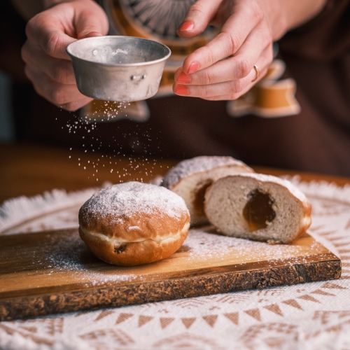 Kobliha s ovocnou náplní