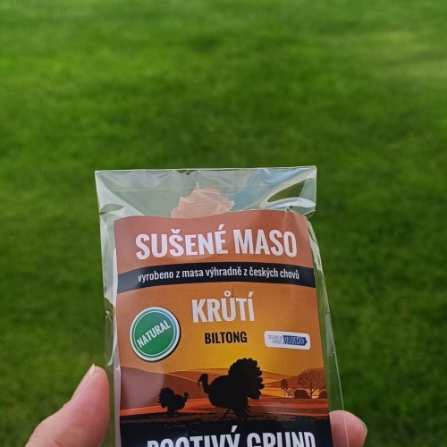 Krůtí sušené maso NATURAL