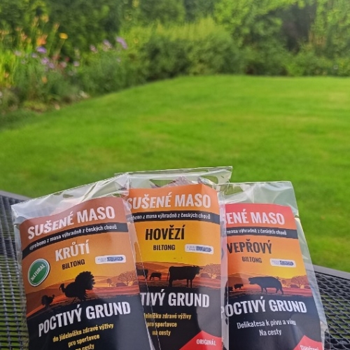 Krůtí sušené maso NATURAL