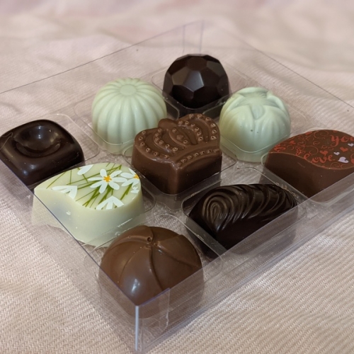 Pralinky plněné 9ks