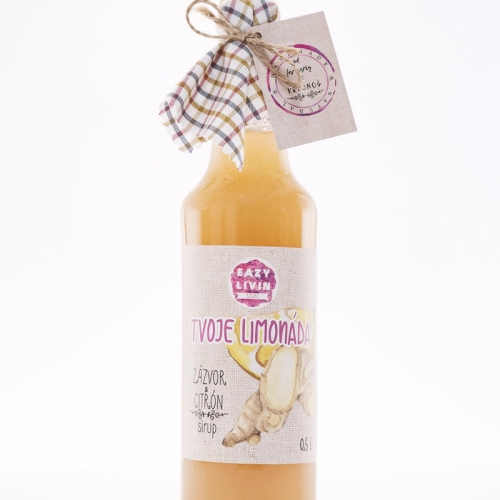 Sirup TVOJE LIMONÁDA - Zázvor &amp; Citron