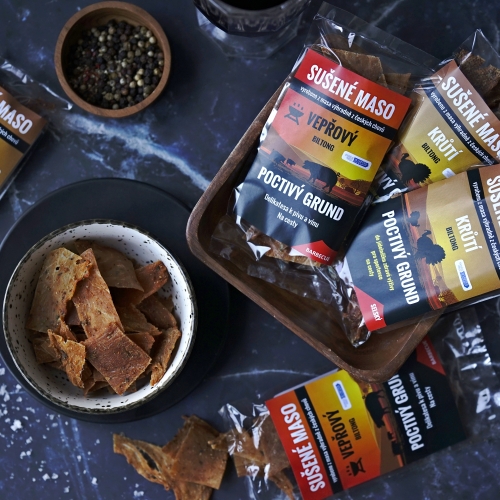 Sušené maso - krůtí biltong