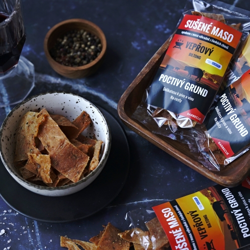 Vepřový BILTONG - BARBECUE