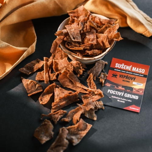 Vepřový BILTONG - BARBECUE