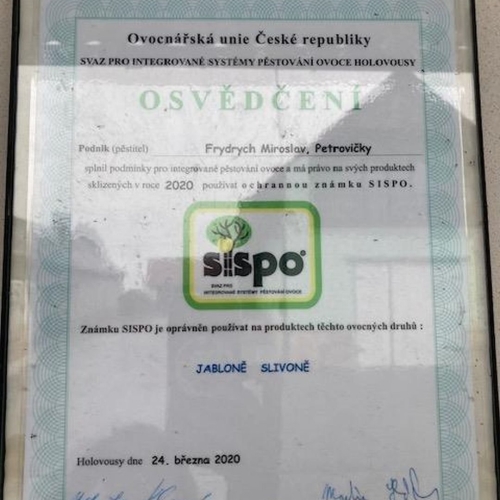 Rodinná ovocnářská farma Frydrych